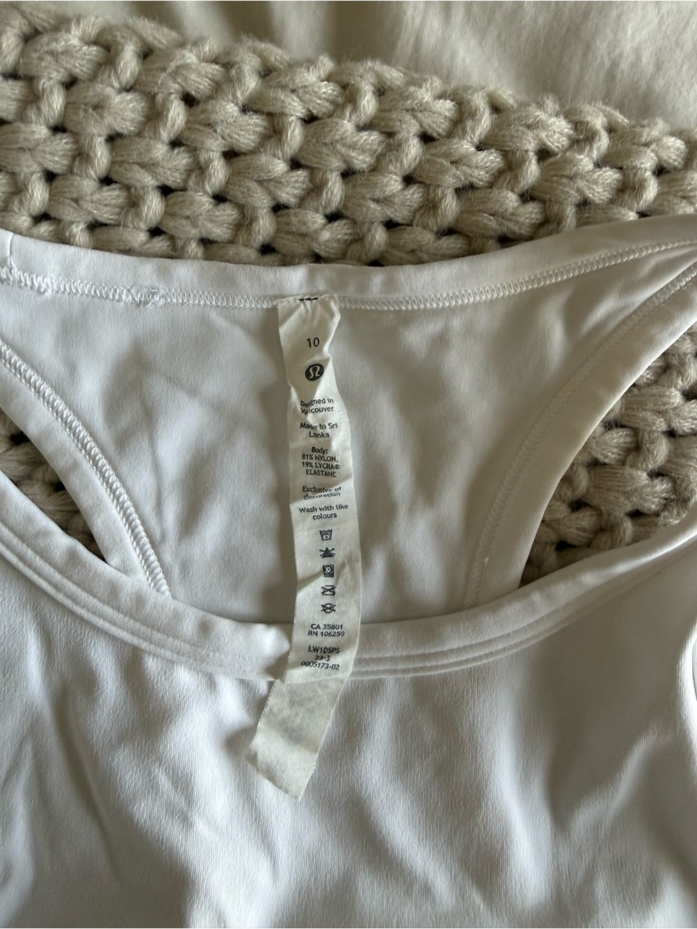 Lululemon Racer Back Tank Top - Picture 4 of 4